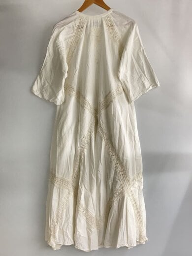 商品画像：半袖ワンピース/FREE/コットン/WHT/231-3102// 2