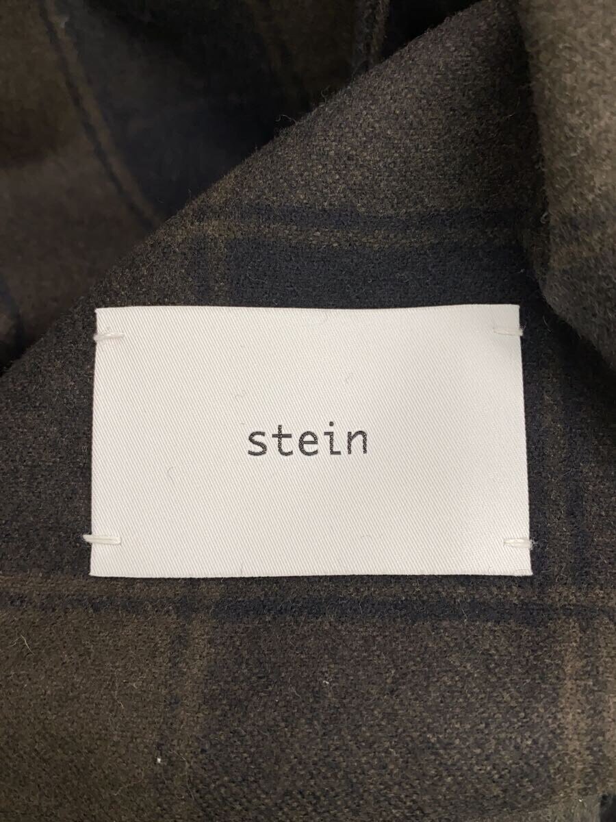 stein / コート/M/ウール/チェック/ST.490-2/OVERSIZED BALMACAAN HALF COAT