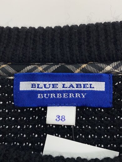 商品画像：ニット・セーター(厚手)/38/ウール/BLK/無地/E1N36-818-09 3