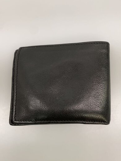商品画像：2つ折り財布/--/BLK/無地/メンズ 2