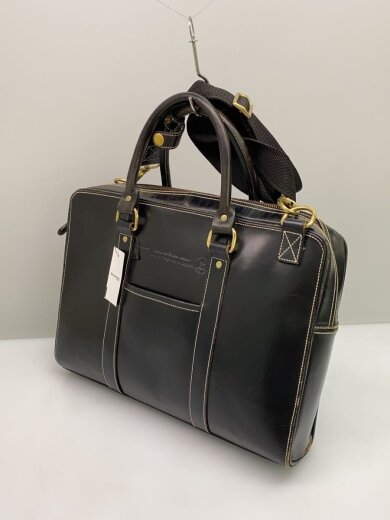 商品画像：トートバッグ/レザー/BLK/無地 2