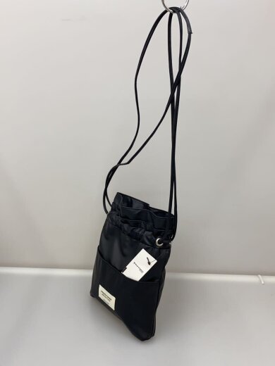 商品画像：ショルダーバッグ/フェイクレザー/BLK 2