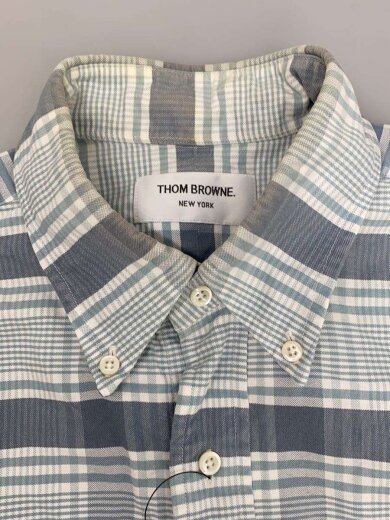 商品画像：ネルシャツ/4/コットン/BLU/チェック/MWL001AW8166 6