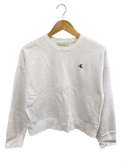 商品画像：スウェット/XS/ポリエステル/WHT/無地/47A215G 1