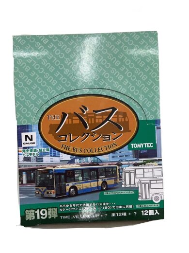 画像：TOMYTECTHEバス第19弾コレクション/開封済み/12台セット/ミニカー1