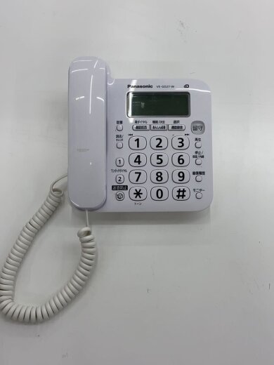 商品画像：電話機 VE-GD27DL-W 5