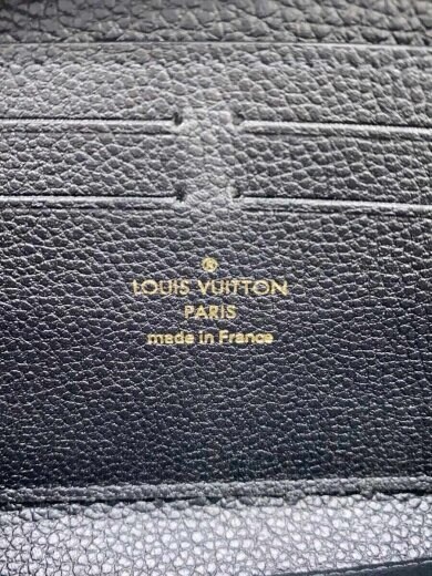 画像：LOUIS VUITTONポルト・フォイユ・クレマンス_モノグラム・アンプラント_BLK/レザー/BLK/レディース3