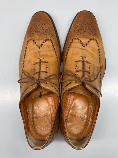 商品画像：ドレスシューズ/ウイングチップ/UK8.5/CML/レザー/6187 3