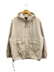 アノラックパーカー/ナイロンジャケット/L/ポリエステル/BEG/SOEAG