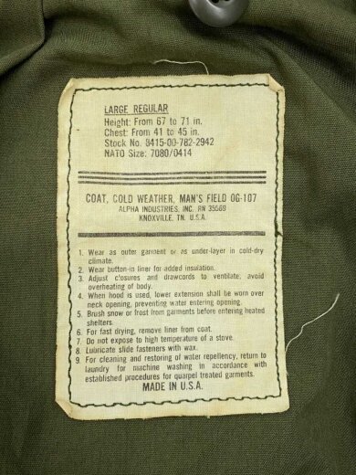 商品画像：モッズコート/L/コットン 3