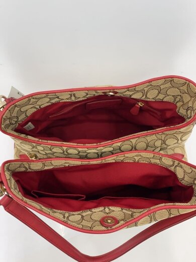 商品画像：トートバッグ_シグネチャー_総柄/キャンバス/BRW/総柄 6