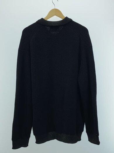 商品画像：カーディガン(厚手)/XL/コットン/BLK/TTT-2024Ss-KT02 2