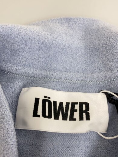 商品画像：ポロシャツ/M/コットン/BLU/無地/LW-M10 3