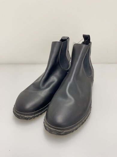 商品画像：サイドゴアブーツ/M/BLK/レザー 2