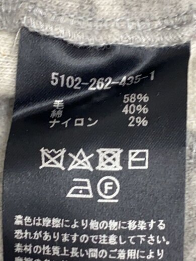 商品画像：スウェット/--/ウール/GRY/無地/5102-262-435-1 4