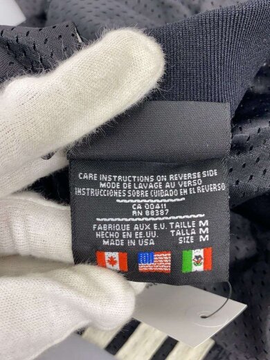 商品画像：made inUSA/90s/トレフォイル/ゲームシャツ/トップス/M/ポリエステル/BLK 4