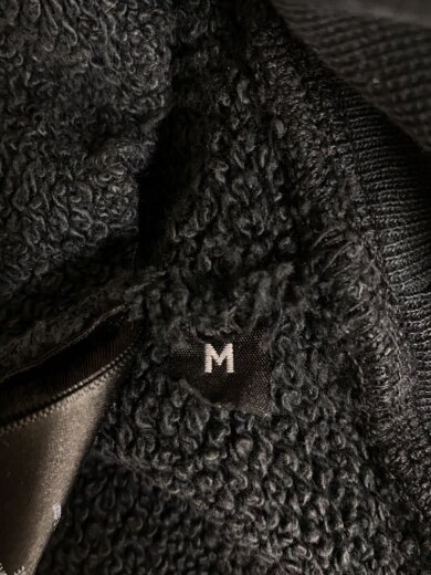 画像：ASKYURSELFパーカー/M/コットン/GRY/無地4