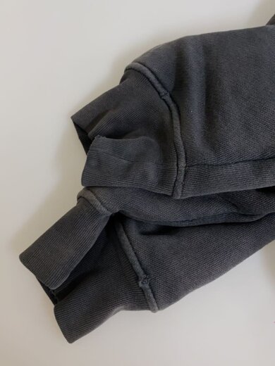 画像：ASKYURSELFパーカー/M/コットン/GRY/無地6