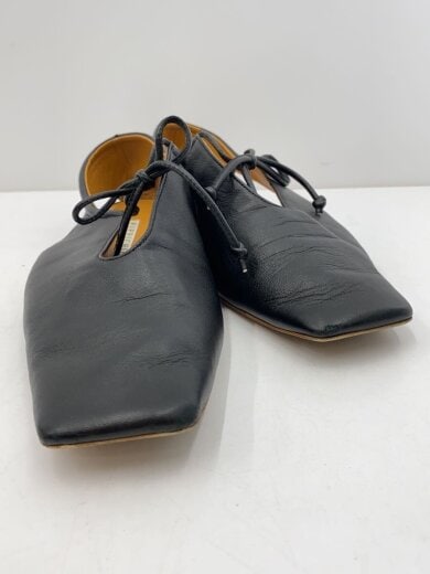 商品画像：フラットパンプス/37/BLK/レザー 8