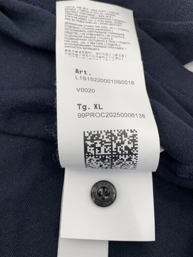 商品画像：ポロシャツ/XL/コットン/NVY/L1S152200010S0018 7