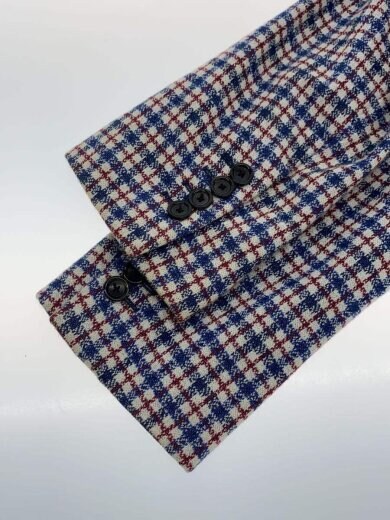 商品画像：テーラードジャケット/2B/44/コットン/マルチカラー/チェック// 6