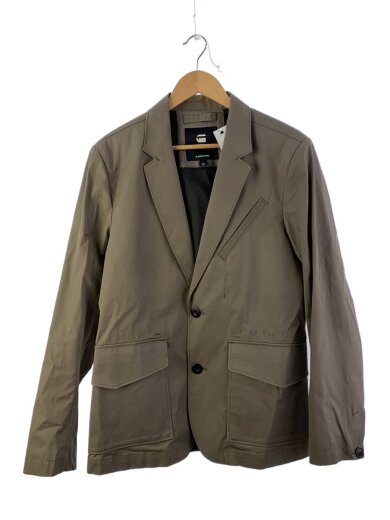 商品画像：テーラードジャケット/L/コットン/KHK 1