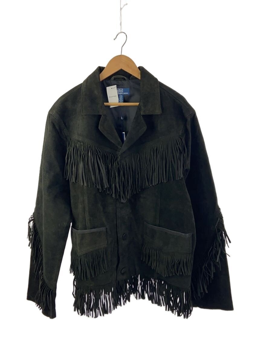 POLO RALPH LAUREN / ジャケット/XXL/牛革/BLK