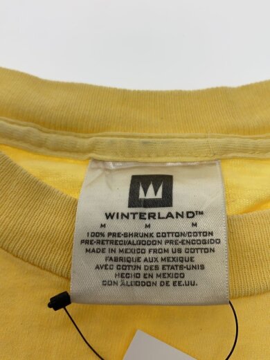 商品画像：Tシャツ/M/コットン/YLW/プリント 3