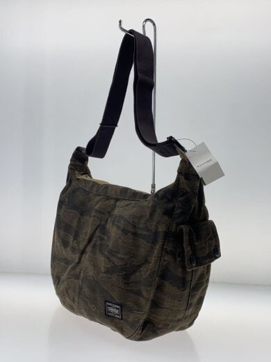 商品画像：ショルダーバッグ/コットン/BRW/カモフラ 2