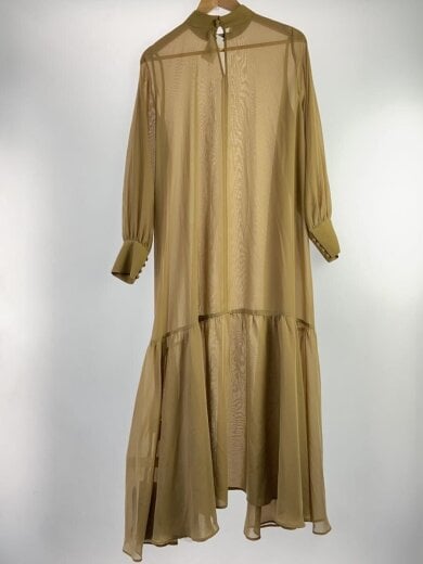 商品画像：長袖ワンピース/M/ポリエステル/BRW/無地 2