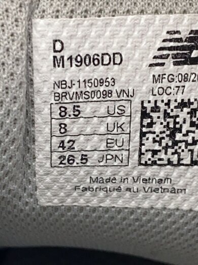 商品画像：M1906/ブラック/26.5cm/BLK 5