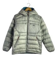 ダウンジャケット/S/ナイロン/GRY/ND2241-1A033