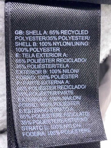 商品画像：フリースジャケット/XS/ポリエステル/GRY 4