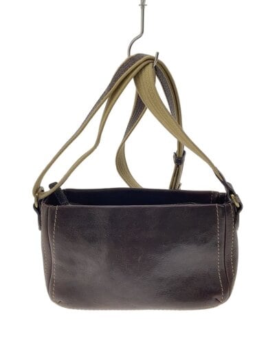 商品画像：ショルダーバッグ/レザー/BRW/無地 1