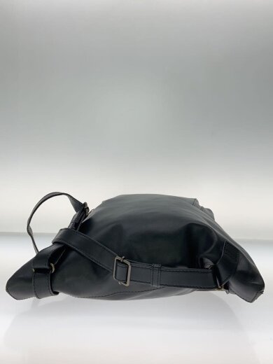 商品画像：リュック/レザー/BLK/無地 4