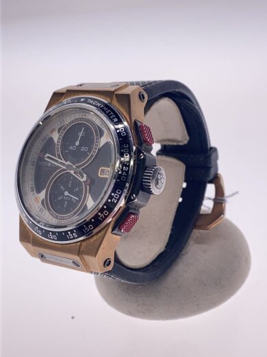 商品画像：クォーツ腕時計/アナログ/ラバー/BLK/BLK/hw514401 2