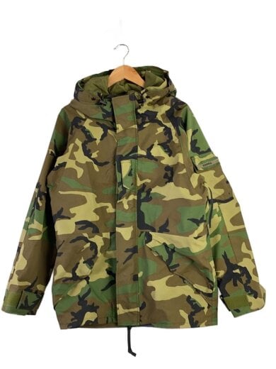 商品画像：GORE-TEX ECWCS PARKA/ジャケット/S/ナイロン/KHK/カモフラ 1