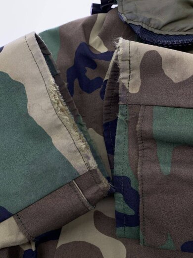 商品画像：GORE-TEX ECWCS PARKA/ジャケット/S/ナイロン/KHK/カモフラ 6