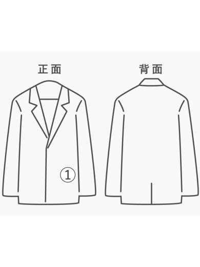 商品画像：ジャケット/FREE/ポリエステル/BLK/LDZ1012407A0001 7