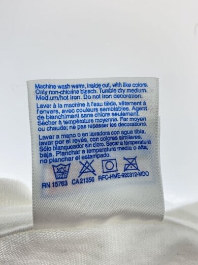 商品画像：Tシャツ/XL/コットン/WHT 4