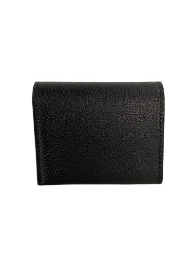 商品画像：MOLINI/2つ折り財布/レザー/BLK/レディース 1