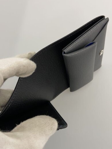 商品画像：MOLINI/2つ折り財布/レザー/BLK/レディース 6