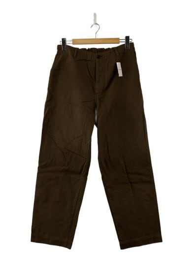 商品画像：UPCYCLELINO/ストレートパンツ/2/コットン/BRW/無地// 1
