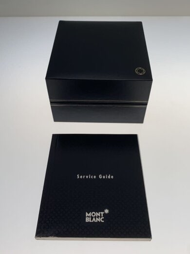 商品画像：クォーツ腕時計/アナログ/レザー/BLK/BLK/7045// 6