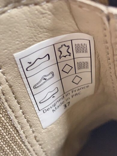 商品画像：GRAVITY/サイドゴアチェルシーブーツ/サイドゴアブーツ/37/ベージュ/ 6