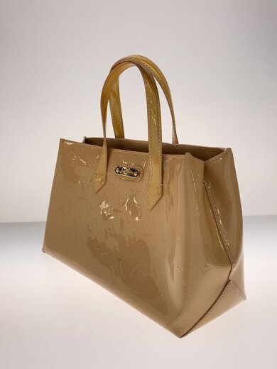 商品画像：ウィルシャーPM_モノグラム・ヴェルニ_CRM/エナメル/BEG/総柄 2