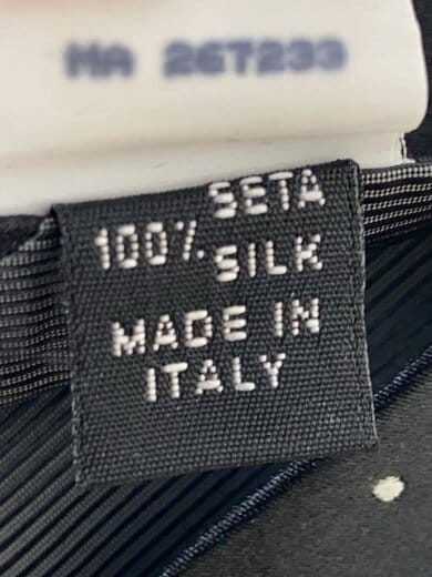 商品画像：ネクタイ/シルク/BLK/ドット/メンズ 6