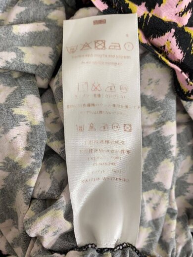 商品画像：半袖ワンピース/XS/コットン/PNK/総柄 4