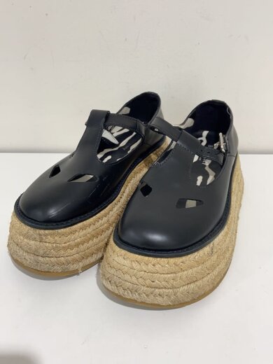 商品画像：ストラップサンダル/36/BLK/レザー/スレ傷有 2