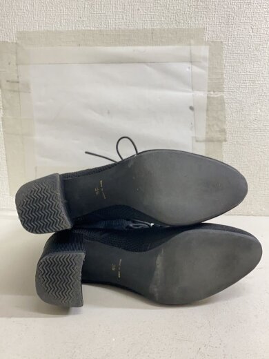 商品画像：ラウンドニットブーツ/35/BLK 4